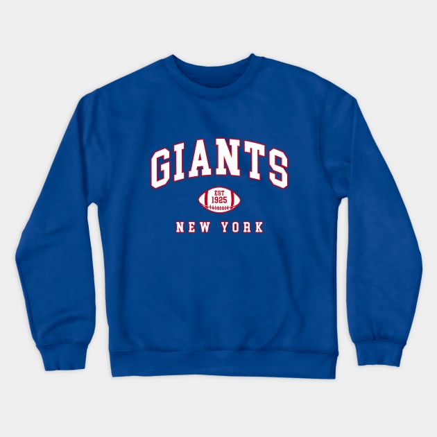 New york giants crewneck sweatshirt on sale